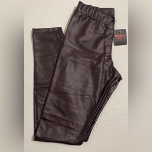 Calzedonia Leather Effect Thermal Legging Size S